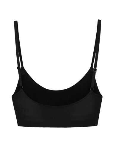 BYE-BRA - MEDIUM CONTROL SUTI SEM PONTOS PRETO TAMANHO XXL