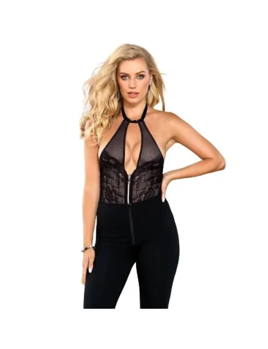 SUBBLIME - TEDDY ZÍPER DE RENDA FLORAL S/M