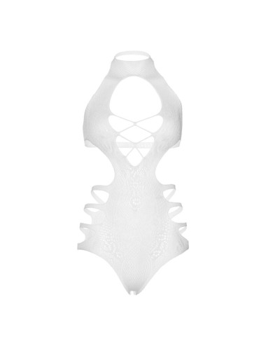 LEG AVENUE - CORTE STRAPPY BODYSUIT TAMANHO ÚNICO - BRANCO