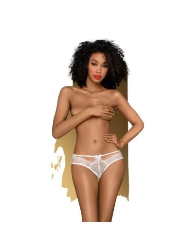 PENTHOUSE - ADORE ME PANTIES BRANCO S/M