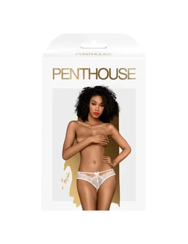 PENTHOUSE - ADORE ME PANTIES BRANCO S/M