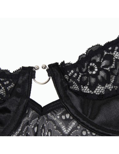 SUBBLIME - CORSET CORSET E CORREIA PRETA L / XL