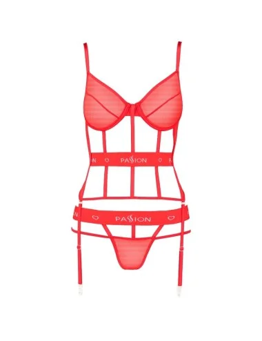 PASSION - CORSET KYOUKA VERMELHO L/XL