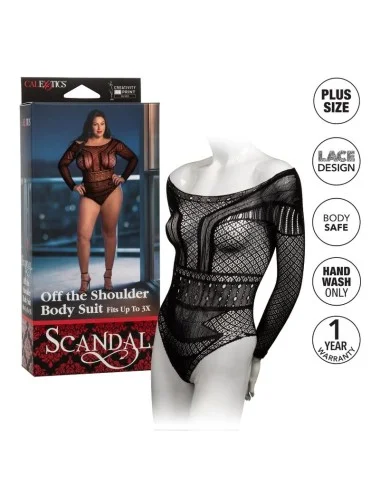 CALIFORNIA EXOTICS - TERNO DE OMBRO SCANDAL PLUS SIZE