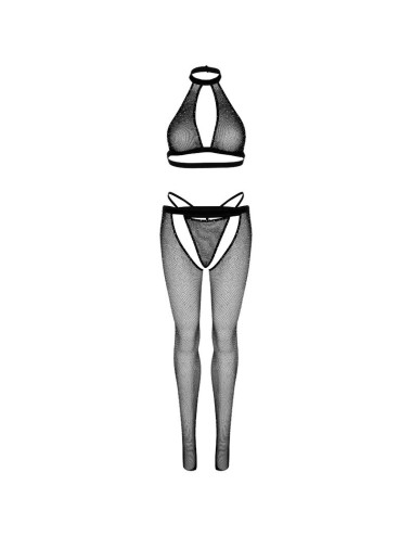 LEG AVENUE - FISHNET TOP, G-STRING E CALAS
