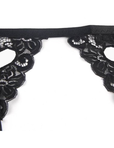 SUBBLIME - SET CONJUNTO TRÊS PEAS SUTI + CINTA LIGA + CALA L/XL