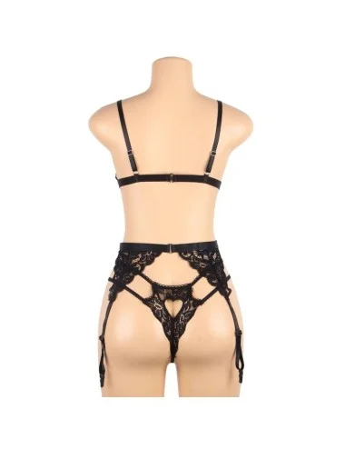 SUBBLIME - SET CONJUNTO TRÊS PEAS SUTI + CINTA LIGA + CALA L/XL