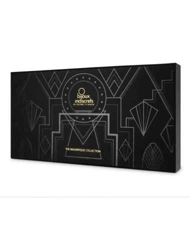 BIJOUX - COLAR MAGNÍFICO DE METAL COM FRANJAS DOURADAS