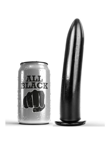 ALL BLACK - DILATADOR ANAL Y VAGINAL 20 CM