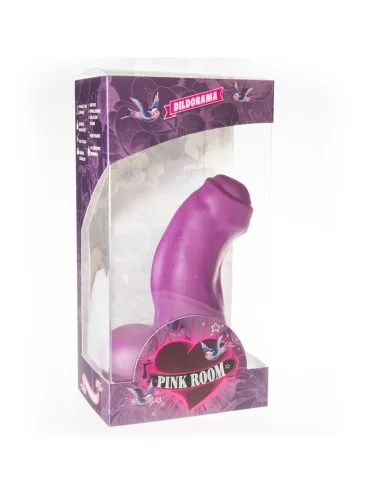 PINK ROOM NESTOR REALISTIC DILDO PURPLE 16