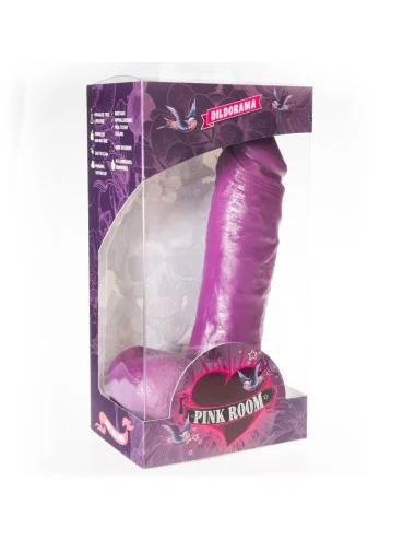 PINK ROOM ANTON REALISTIC DILDO PURPLE 21