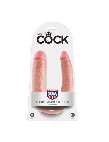 KING COCK - EM FORMA DE U GRANDE DUPLO PROBLEMA CARNE