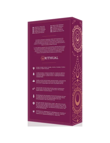 RITHUAL - ESTIMULADOR ORQUÍDEA RECARREGVEL G-POINT KRIYA