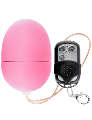 ONLINE - OVO VIBRANTE COM CONTROLE REMOTO S ROSA