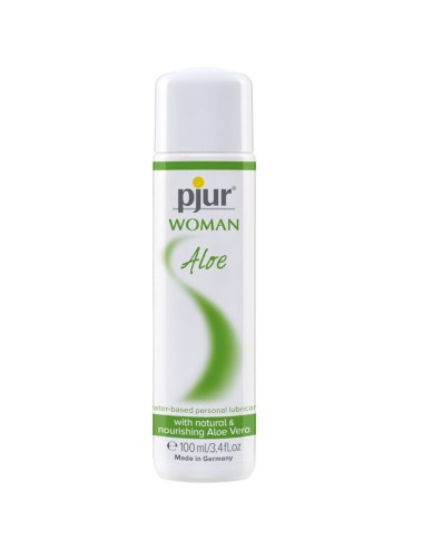 PJUR WOMAN ALOE LUBRIFICANTE À BASE DE ÁGUA 100 ML