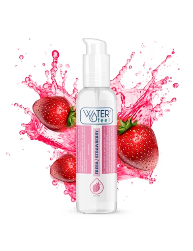 LUBRIFICANTE À BASE DE ÁGUA WATERFEEL MORANGO 175 ML