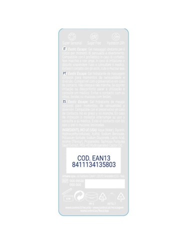 CONTROL - 2 EN 1 MASSAGEM & PRAZER EXÓTICO 200 ML
