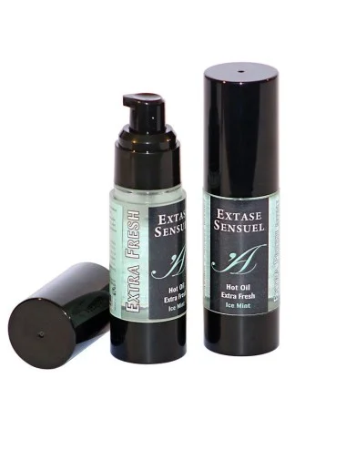 EXTASE SENSUEL HOT OIL GELO EXTRA FRESH.