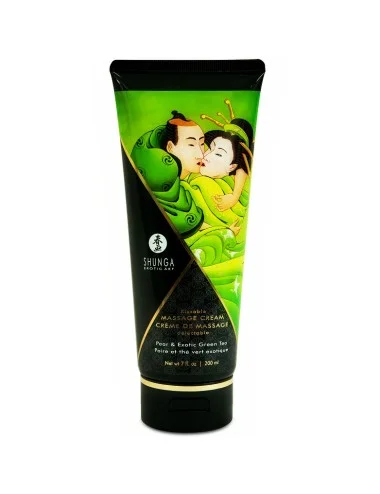 SHUNGA - CREME DE MASSAGEM DE PERA E CHÁ VERDE 200 ML