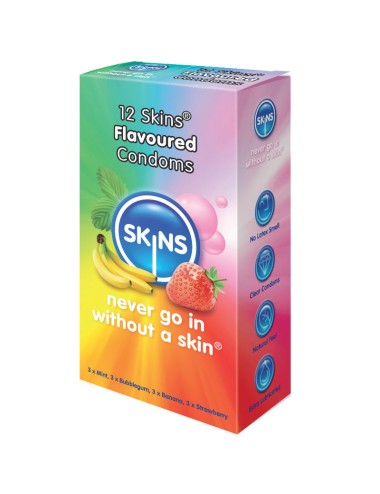SKINS - CONDOMÍNIO SABORES PARA PELE 12 PACK