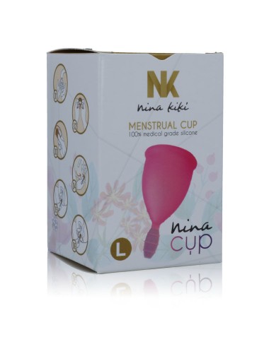 NINA CUP MENSTRUAL CUP TAMANHO L ROSA