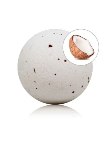TALOKA - BOMBA DE BANHO PERFUME DE COCO COM PÉTALAS DE ROSA