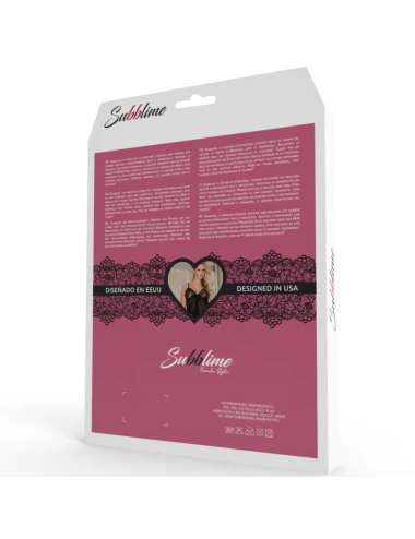 SUBBLIME - BABYDOLL MANGAS LONGAS BRANCAS E BONECA COM FRINGA S / M