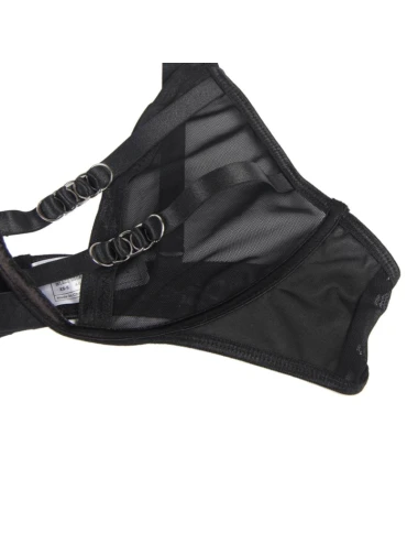 QUEEN LINGERIE - CONJUNTO DUAS PEAS S/M
