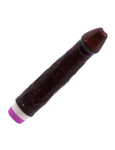 WAVES OF PLEASURE VIBRATOR 23 CM BROWN