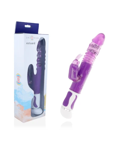 INTENSO ESTUARD VIBRATOR COELHO ROXO