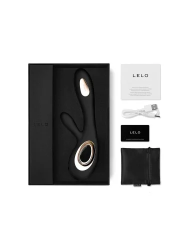 LELO - SORAYA WAVE VIBRADOR COELHO PRETO