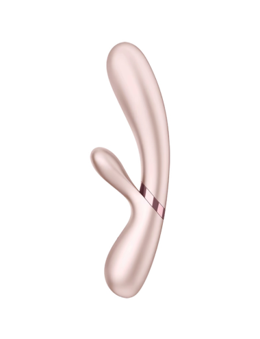 VIBRADOR DE AMANTE QUENTE SATISFYER - PRATA