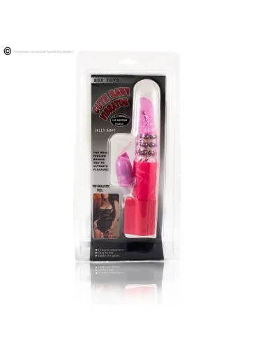 BAILE - ROTADOR COELHO ROSA SUPERESTIMULADOR