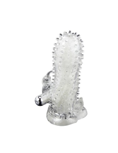BAILE - BRAVE MAN COELHO VIBRADOR EXTENSO DE PÉNIS