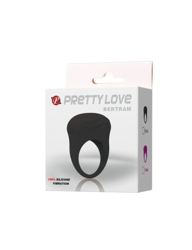 PRETTY LOVE - ANEL VIBRADOR PRETO BERTRAM BERTRAM PRETO