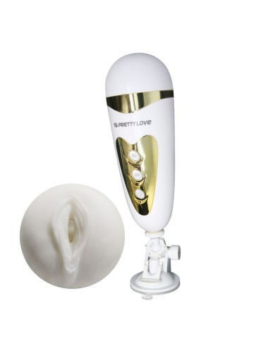 MASTURBADOR MASCULINO CON VIBRACION Y SONIDO SALLY PRETTY LOVE