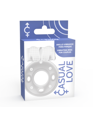 CASUAL LOVE - ANEL 34 TRANSPARENTE