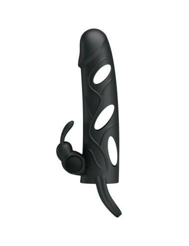 PRETTY LOVE - CAPA DE SILICONE COM VIBRAO 14 CM 2.0