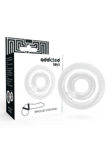 ADDICTED TOYS POTENZ- C-RING PENIS CLEAR