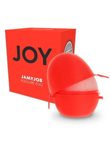 JAMYJOB EGG MASTURBATOR RED VERSION DISCRETT