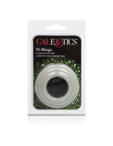 CALEX TRI-RINGS brilham no escuro