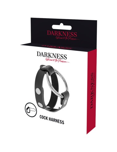 DARKNESS - ANEL DE GALO E TESTÍCULO BDSM