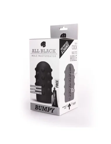ALL BLACK MASTURBATOR BUMPY