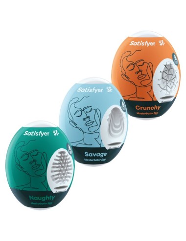 OVO DE MASTURBADOR CRUNCHY SATISFYER