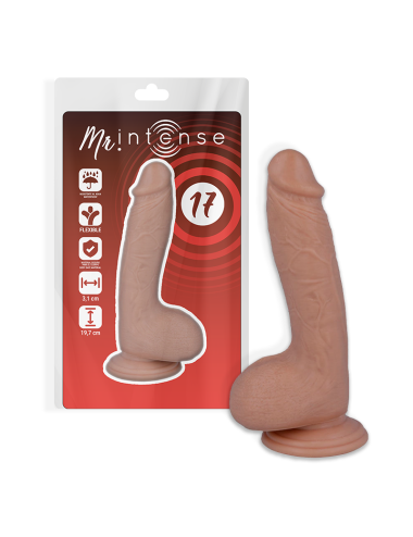MR INTENSE - 17 PÊNIS REALÍSTICO 19.7 CM -O- 4.1 CM