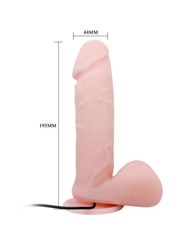 BAILE - OLIVER DILDO REALÍSTICO COM VIBRAO