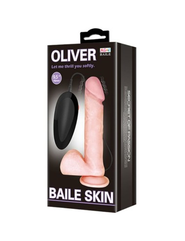 BAILE - OLIVER DILDO REALÍSTICO COM VIBRAO