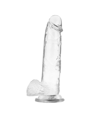 X RAY - DILDO TRANSPARENTE COM BOLAS 22 CM -O- 4.6 CM