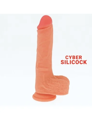 CYBER SILICOCK  CONNOR REALISTICO SILICONA LIQUIDA 20.5CM