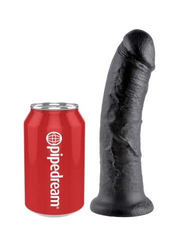 KING COCK 8" PENE NEGRO 20.3 CM